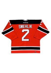 2002-03 Richard Smehlik NJ Devils Game-Used Jersey