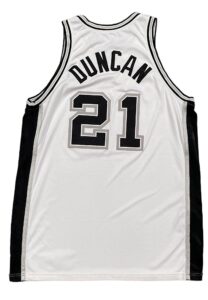 2002-03 Tim Duncan San Antonio Spurs Game-Used Jersey