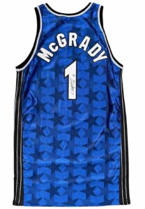 2002-03 Tracy McGrady Orlando Magic Game-Used & Autographed Jersey