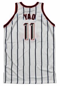 2002-03 Yao Ming Houston Rockets Game-Used Jersey