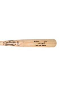 2002-04 Jason Giambi New York Yankees Game-Used & Autographed Bat