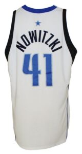 2002-2003 Dirk Nowitzki Dallas Mavericks Game-Used Home Jersey