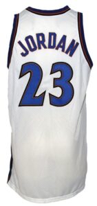 2002 – 2003 Michael Jordan Washington Wizards Game-Used Home Jersey 