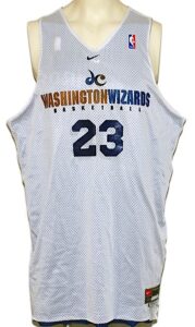 2002-2003 Michael Jordan Washington Wizards Worn Reversible Practice Jersey