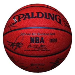 2002-2003 Washington Wizards Team-Signed Basketball