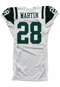 2002 Curtis Martin NY Jets Game-Used Jersey