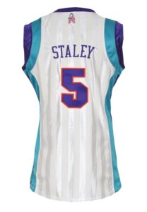 2002 Dawn Staley Charlotte Sting Game-Used Home Uniform