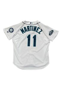 2002 Edgar Martinez Game-Used & Autographed Jersey