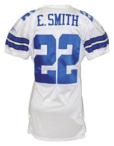 2002 Emmitt Smith Dallas Cowboys Game-Used Home Jersey