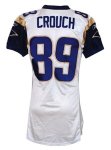 2002 Eric Crouch St. Louis Rams Game-Used Road Jersey