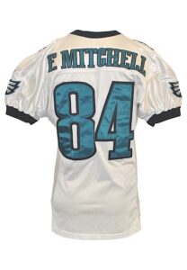 2002 Freddie Mitchell Philadelphia Eagles Game-Used Road Jersey