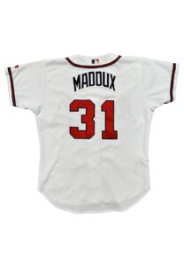 2002 Greg Maddux Atlanta Braves Game-Used & Signed Jersey