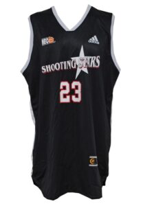 2002 LeBron James AAU Shooting Stars Game-Used Uniform