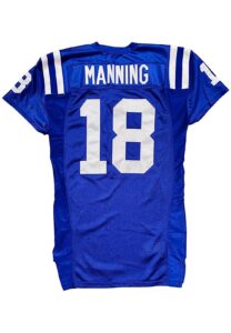 2002 Peyton Manning Indianapolis Colts Pro Cut Jersey