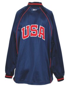 2002 Reggie Miller USA FIBA World Basketball Championships Worn Warm-Up Jacket & Pants (2)