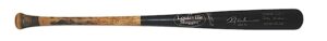 2002 Rickey Henderson Boston Red Sox Game-Used & Autographed Bat