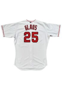 2002 Troy Glaus Anaheim Angels Game-Used Jersey