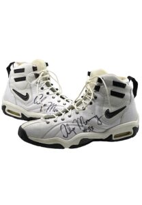 2003-04 Alonzo Mourning NJ Nets Game-Worn & Signed Shoes