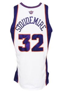 2003-04 Amare Stoudemire Phoenix Suns Game-Used Home Jersey