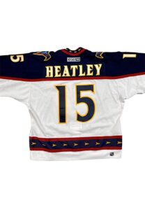 2003-04 Dany Heatley Atlanta Thrashers Game-Used Jersey