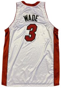 2003-04 Dwyane Wade Miami Heat Rookie Game-Used Jersey