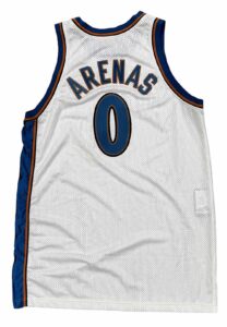 2003-04 Gilbert Arenas Washington Wizards Game-Used Jersey