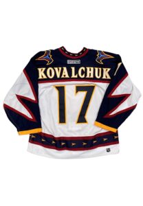 2003-04 Ilya Kovalchuk Atlanta Thrashers Game-Used Jersey