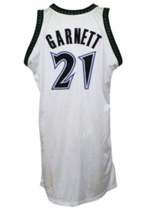 2003-04 Kevin Garnett Minnesota Timberwolves Game-Used Jersey