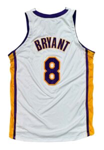 2003-04 Kobe Bryant LA Lakers Game-Used Jersey