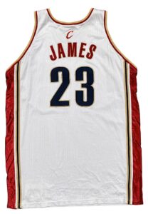 2003-04 LeBron James Cleveland Cavaliers Rookie Game-Used Jersey