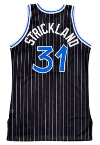 2003-04 Rod Strickland Orlando Magic Game-Used Hardwood Classics Jersey