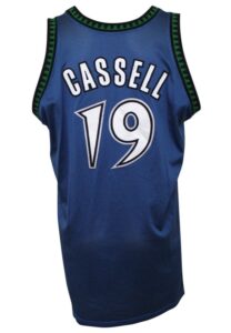 2003-04 Sam Cassell Minnesota Timberwolves Game-Used Jersey