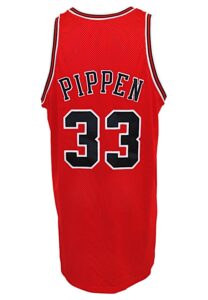 2003-04 Scottie Pippen Chicago Bulls Game-Used Road Jersey (Graded A5 • Final Season)