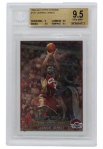 2003-04 Topps Chrome LeBron James Rookie #111