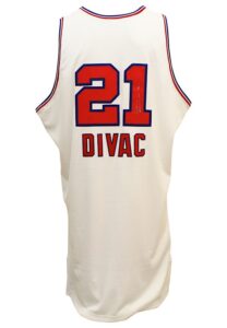 2003-04 Vlade Divac Sacramento Kings Game-Used & Autographed TBTC Hardwood Classics Jersey