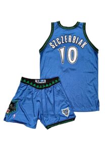 2003-04 Wally Szczerbiak Minnesota Timberwolves Game-Used Uniform