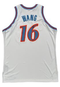 2003-04 Wang Zhizhi LA Clippers Game-Used Jersey