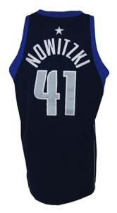 2003-2004 Dirk Nowitzki Dallas Mavericks Game-Used Road Jersey