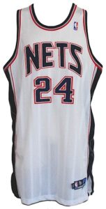 2003-2004 Richard Jefferson New Jersey Nets Game-Used Home Jersey