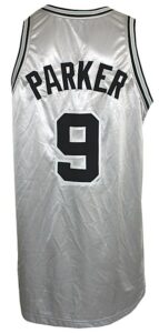 2003-2004 Tony Parker San Antonio Spurs Game-Used Alternate Jersey