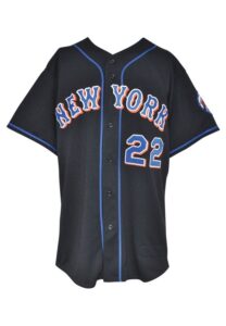 2003 Al Leiter New York Mets Game-Used Alternate Jersey