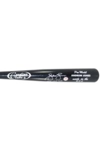 2003 Andruw Jones Atlanta Braves Game-Used & Autographed Bat