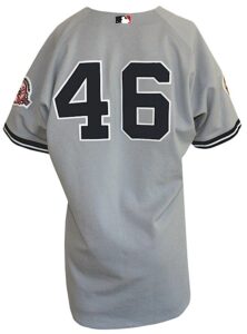 2003 Andy Pettitte New York Yankees Game-Used World Series Jersey