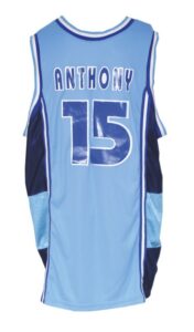 2003 Carmelo Anthony “A Mid-Summer Nights Magic” Game-Used Charity Game Uniform