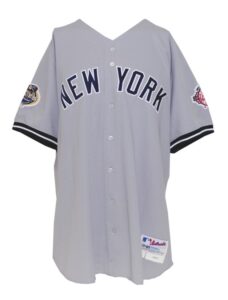 2003 David Wells NY Yankees World Series Game-Used Road Jersey