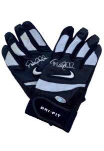 2003 Derek Jeter NY Yankees Game-Used & Signed Batting Gloves