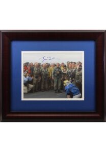 2003 George W. Bush Autographed Framed Picture Display