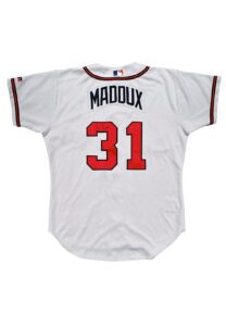 2003 Greg Maddux Atlanta Braves Game-Used & Signed Road Jersey