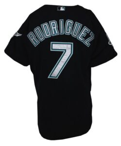 2003 Ivan Rodriguez Florida Marlins Game-Used Alternate Jersey