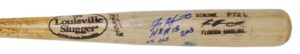 2003 Ivan Rodriguez Florida Marlins Game-Used & Autographed Home Run Bat